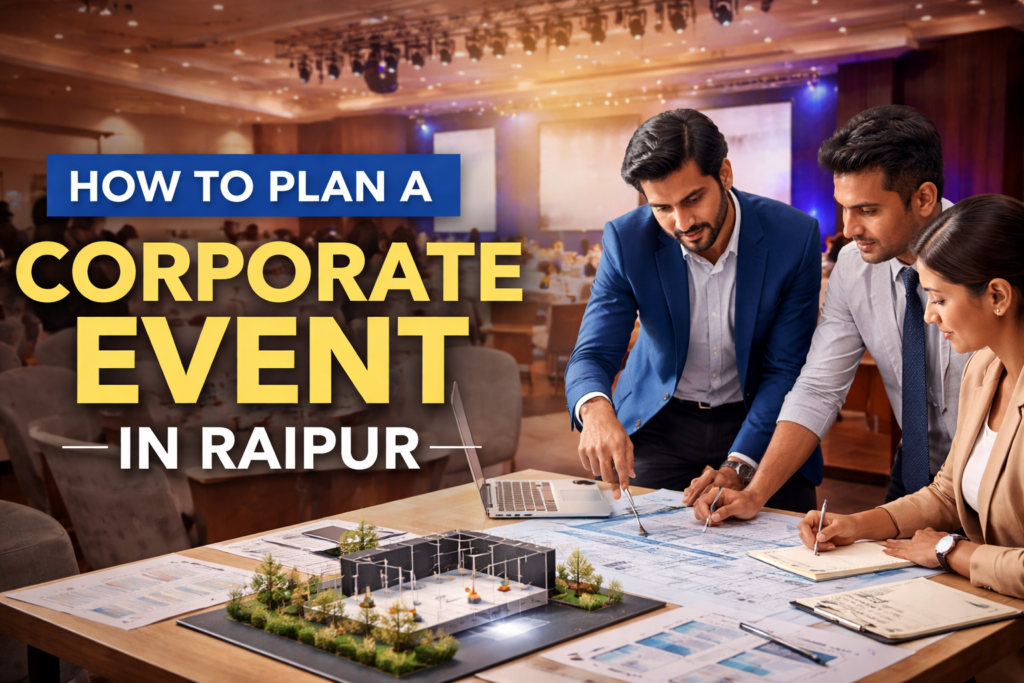 How to Plan a Corporate Event in Raipur